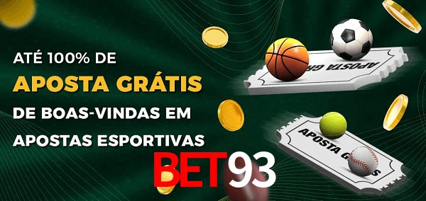 BET93 Ate 100% de Aposta Gratis